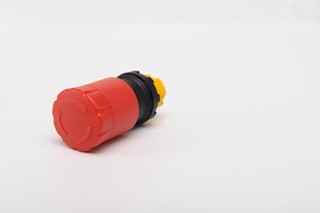 Yedek Acil Stop 30 mm Çevirmeli Kırmızı Buton Kafası